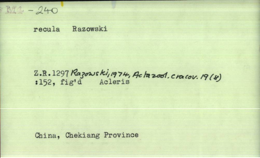 front of card